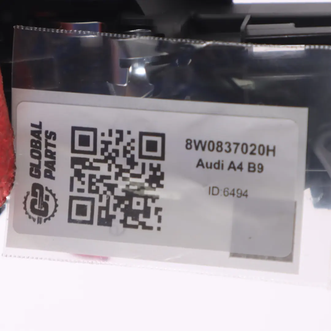 manija puerta delantera agarrar palanca liberación derecha para Audi A4 B9 con número de pieza 8W0837020H Audi A4 B9 manija puerta delantera agarrar palanca liberación derecha - SKU 8W0837020H - Número de pieza 8W0837020H