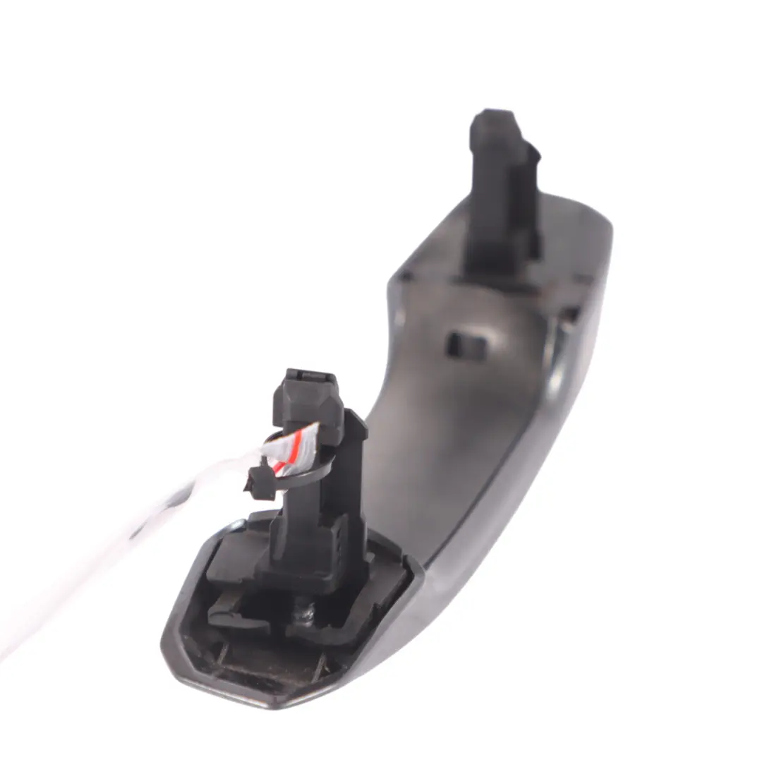 Audi A4 B9 Rear Door Handle Outside Grab Right O/S Daytona Grey - Z7S - SKU 8W0837240-DGR - Part number 8W0837240