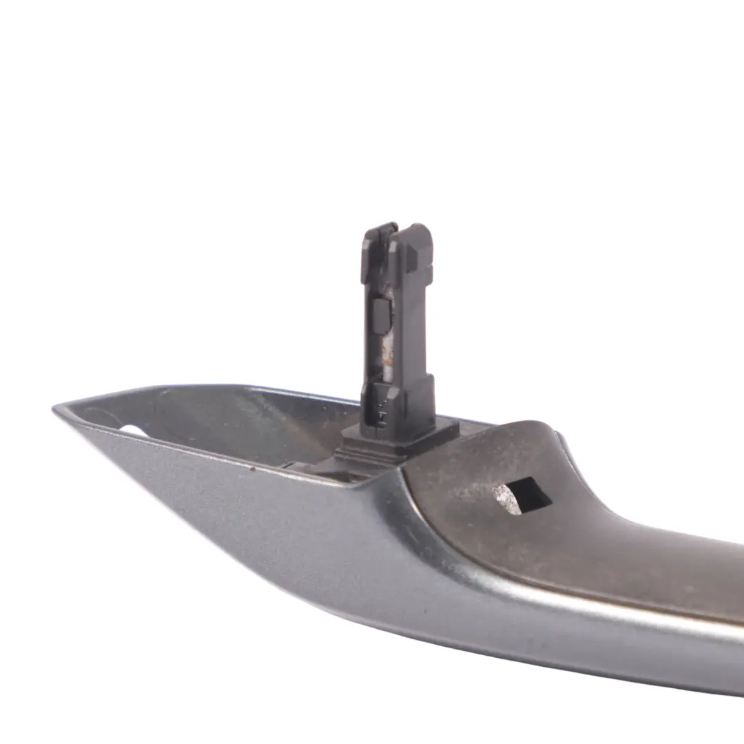 Audi A4 B9 Rear Door Handle Outside Grab Right O/S Daytona Grey - Z7S - SKU 8W0837240-DGR - Part number 8W0837240