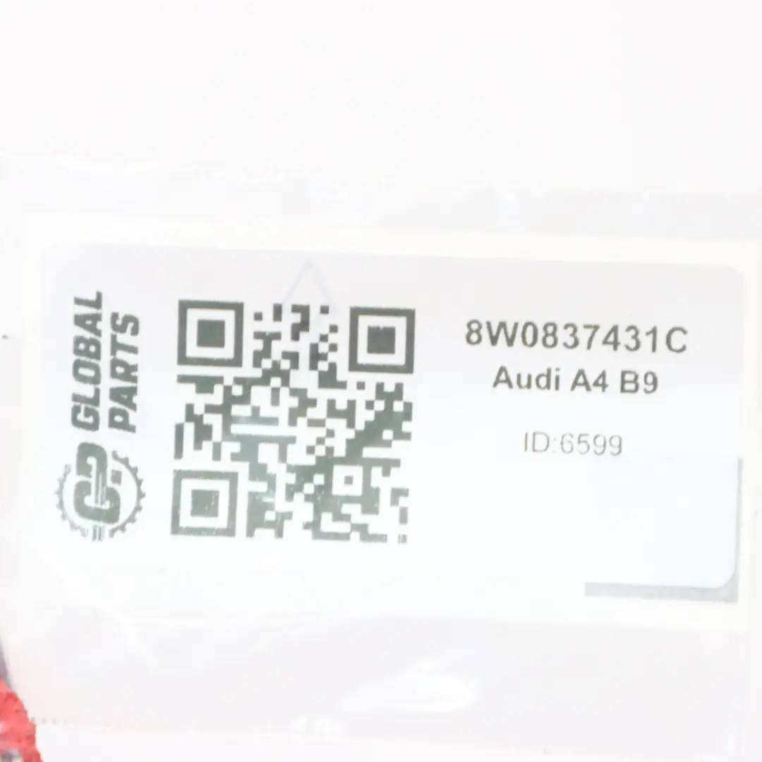 Audi A4 B9 Door Window Seal Trim Strip Channel Front Left N/S - SKU 8W0837431C - Part number 8W0837431C