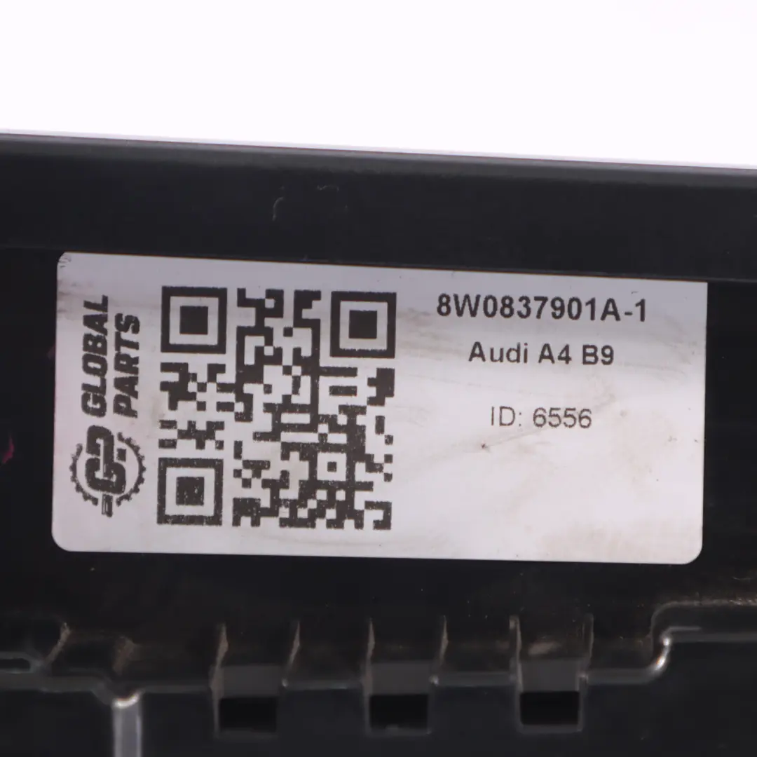 Audi A4 B9 Puerta Delantera Pilar B Columna Cubierta Panel Izquierdo 8W0837901A - SKU 8W0837901A-1 - Número de pieza 8W0837901A-1