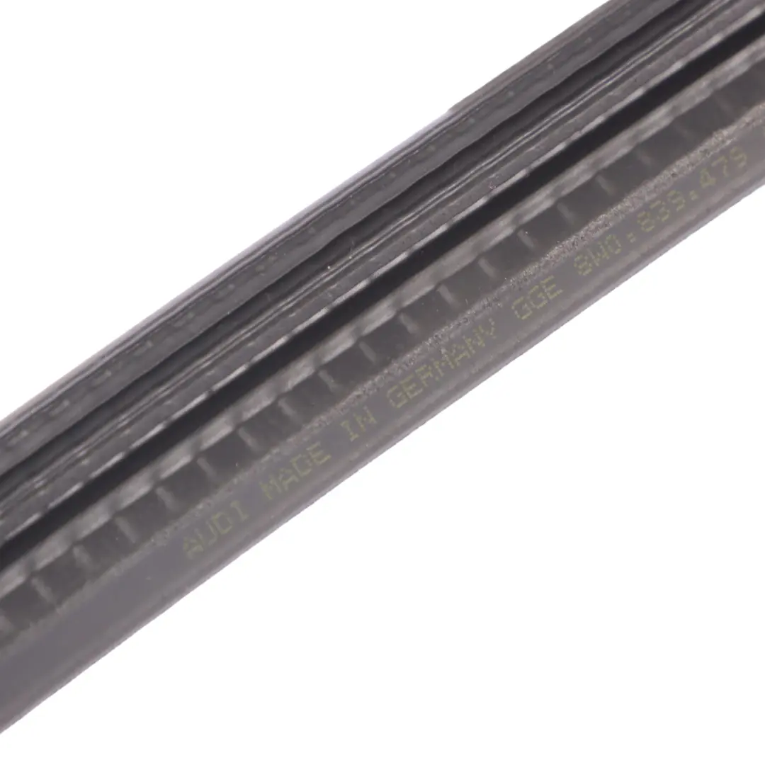 Audi A4 B9 Rear Inner Window Weatherstrip Rubber Seal Gasket Left N/S - SKU 8W0839479 - Part number 8W0839479