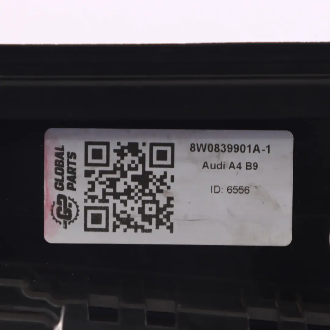 Audi A4 B9 Panneau de recouvrement du montant arrière B gauche - SKU 8W0839901A - Numéro de pièce 8W0839901A