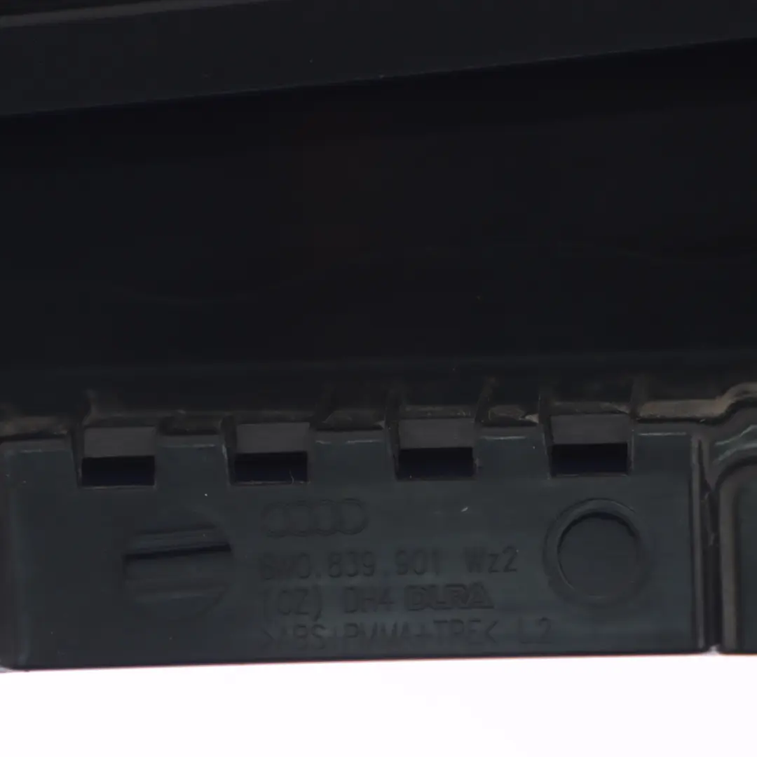 Pillar Column Trim Cover Panel Left N/S to Audi A4 B9 Rear B with Part number 8W0839901A Audi A4 B9 Rear B Pillar Column Trim Cover Panel Left N/S - SKU 8W0839901A - Part number 8W0839901A