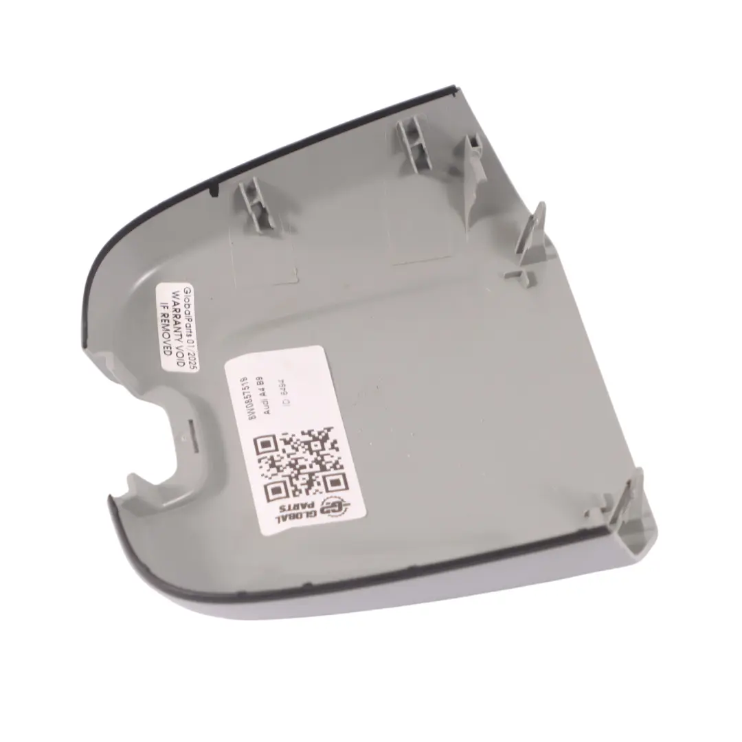 Audi A4 B9 Interior Rear View Mirror Surround Trim Panel - SKU 8W0857519 - Part number 8W0857519