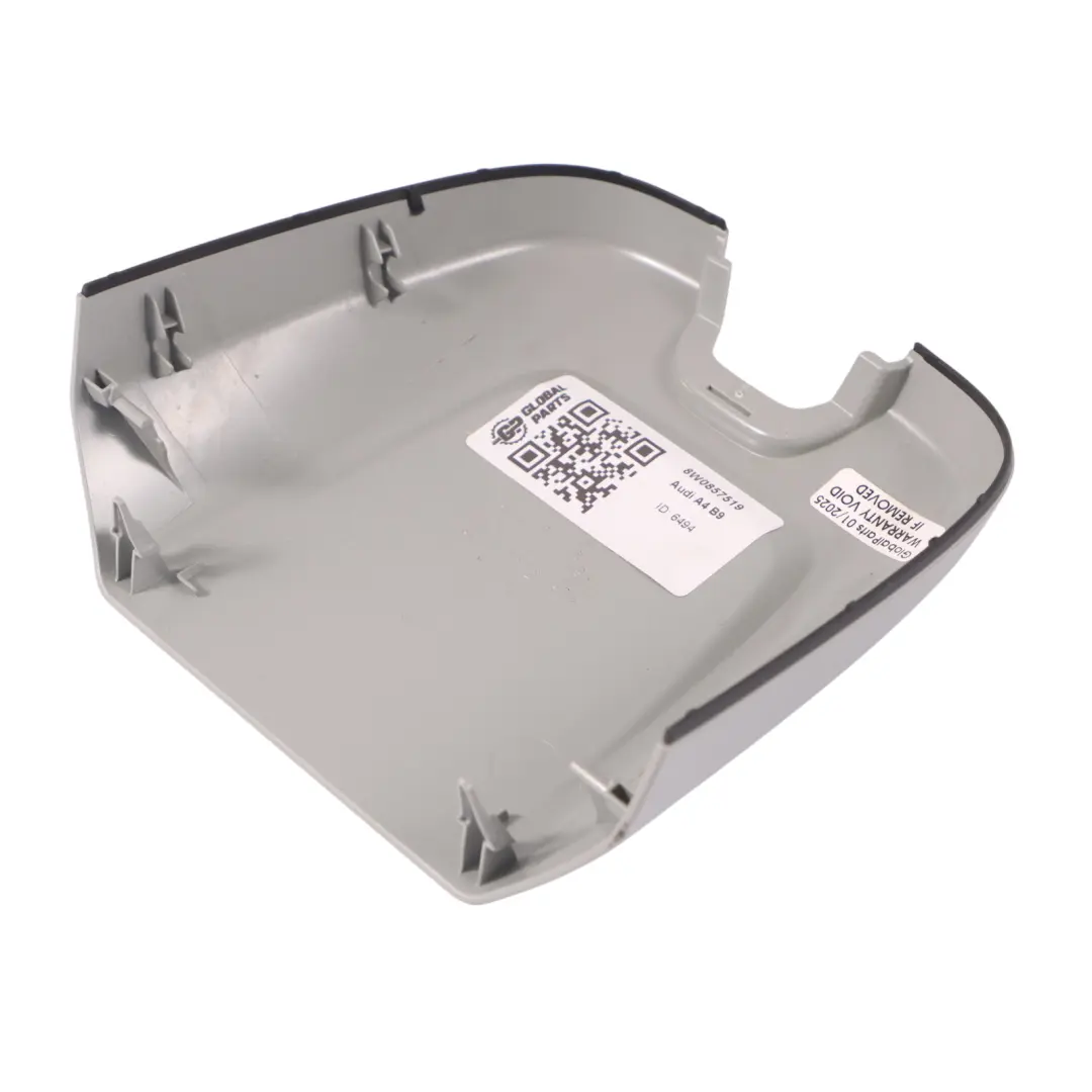 Nakładka Osłona Lusterka Wewnętrznego do Audi A4 B9 o numerze 8W0857519 Audi A4 B9 Nakładka Osłona Lusterka Wewnętrznego - SKU 8W0857519 - Numer Części 8W0857519