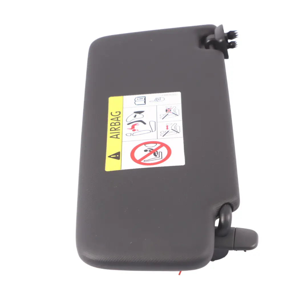 Audi A4 B9 Panneau garniture miroir pare soleil gauche Noir 8W0857552 - SKU 8W0857551A - Numéro de pièce 8W0857551A