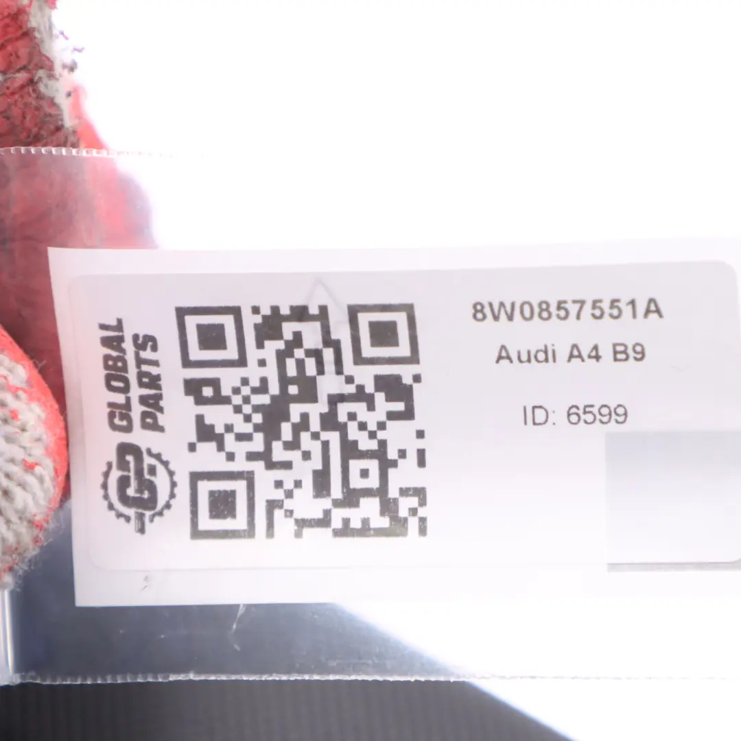 Audi A4 B9 Osłona Przeciwsłoneczna Lusterko Lewa Czarna 8W0857552 - SKU 8W0857551A - Numer Części 8W0857551A