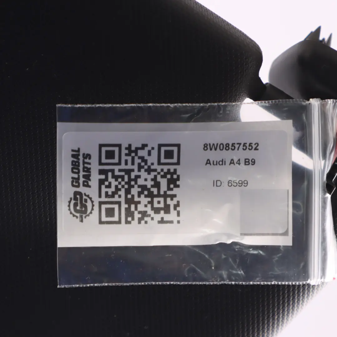 Osłona Przeciwsłoneczna Lusterko Prawa Czarna do Audi A4 B9 o numerze 8W0857552 Audi A4 B9 Osłona Przeciwsłoneczna Lusterko Prawa Czarna - SKU 8W0857552 - Numer Części 8W0857552