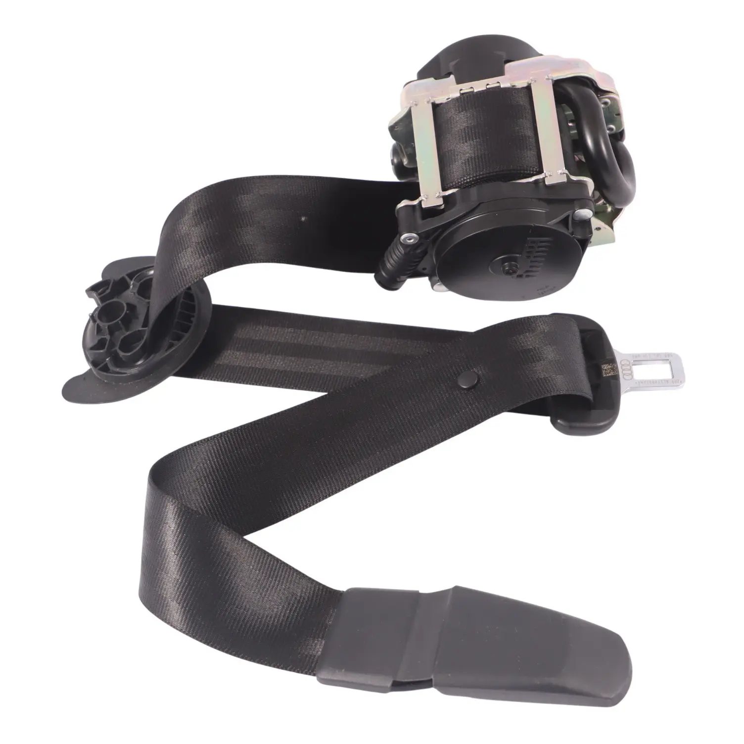 Audi A4 B9 Cintura di sicurezza anteriore sinistra superiore Nero 8W0857705