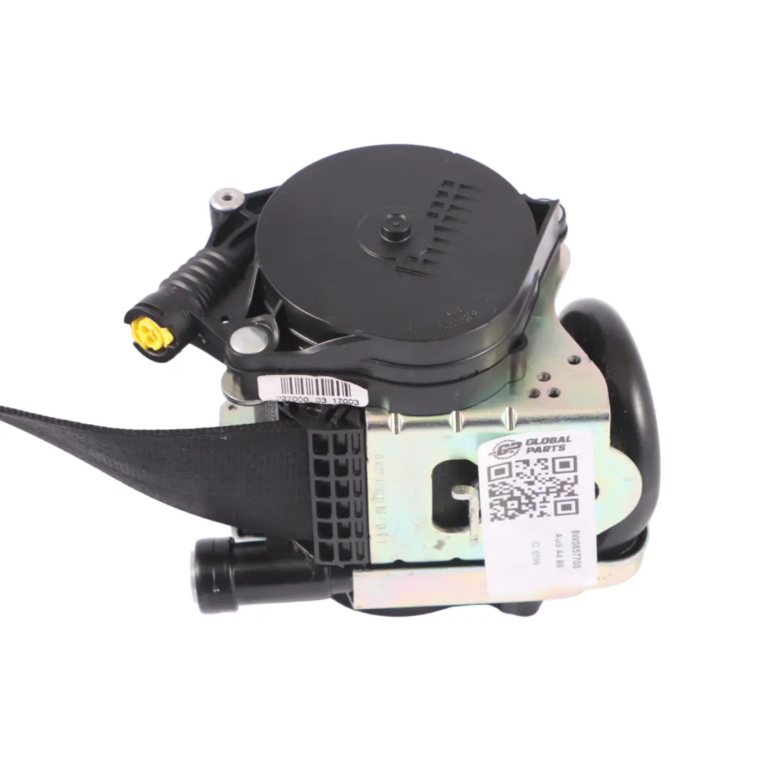 Audi A4 B9 Seat Belt Front Left N/S Upper Safety Belt Black - SKU 8W0857705 - Part number 8W0857705