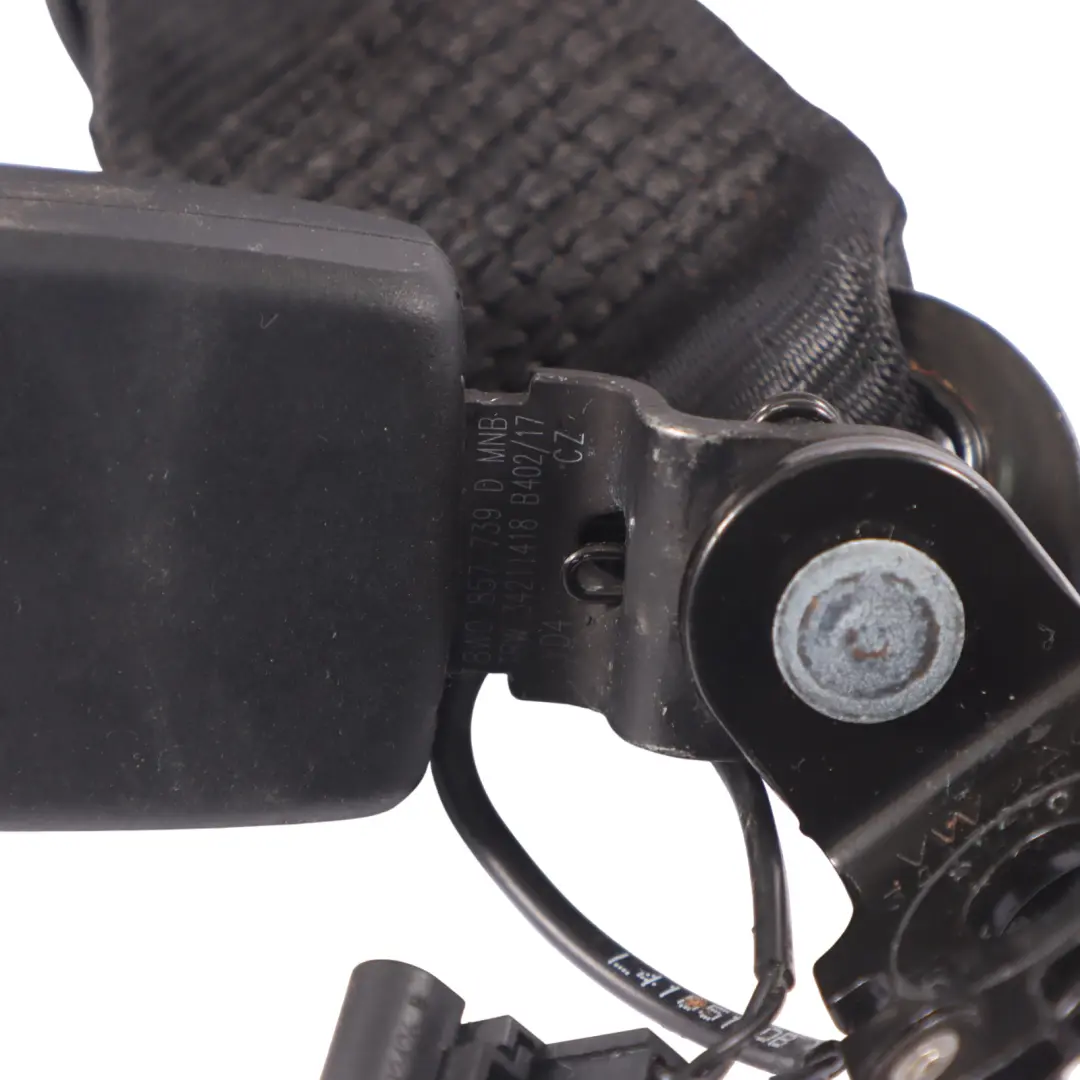 Klamra Pasa Bezpieczeństwa Lewy Tył do Audi A4 B9 o numerze 8W0857739D Audi A4 B9 Klamra Pasa Bezpieczeństwa Lewy Tył - SKU 8W0857739D - Numer Części 8W0857739D