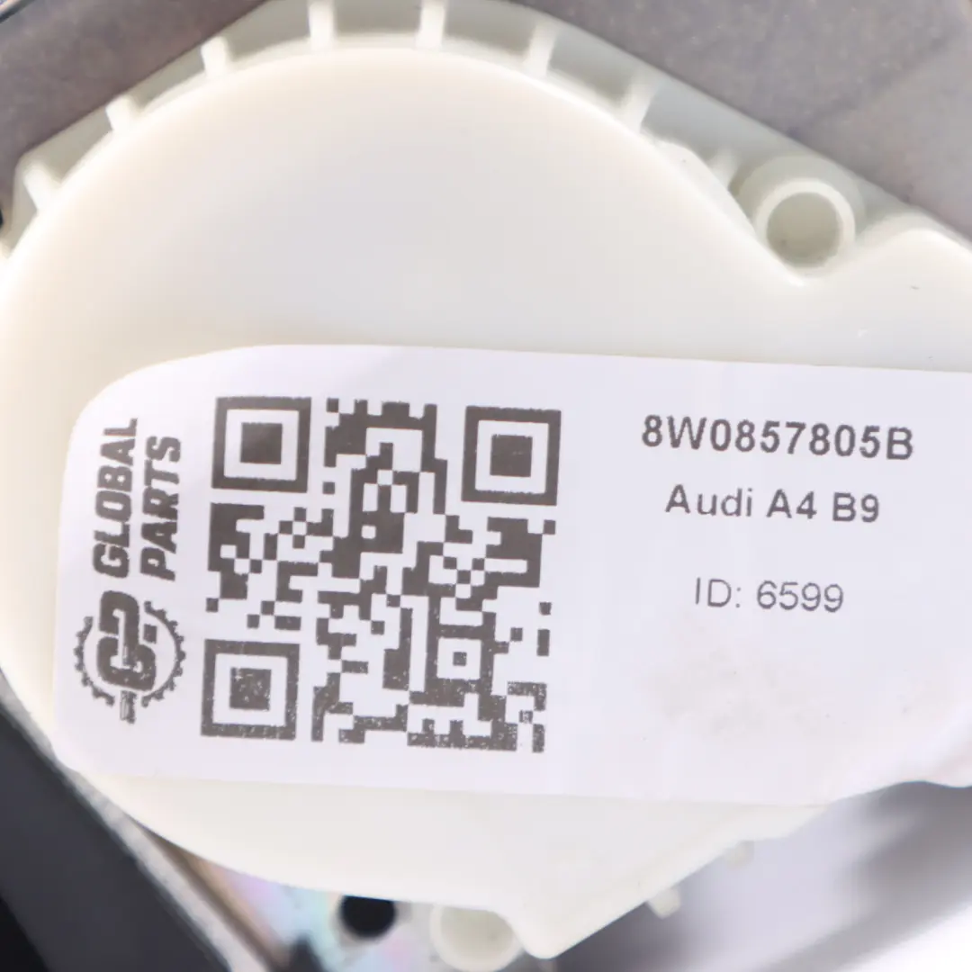 Sicherheitsgurt Sicherheitsgurt Schwarz Hinten Links für Audi A4 B9 mit Teilenummer 8W0857805B Audi A4 B9 Sicherheitsgurt Sicherheitsgurt Schwarz Hinten Links - SKU 8W0857805B - Teilenummer 8W0857805B