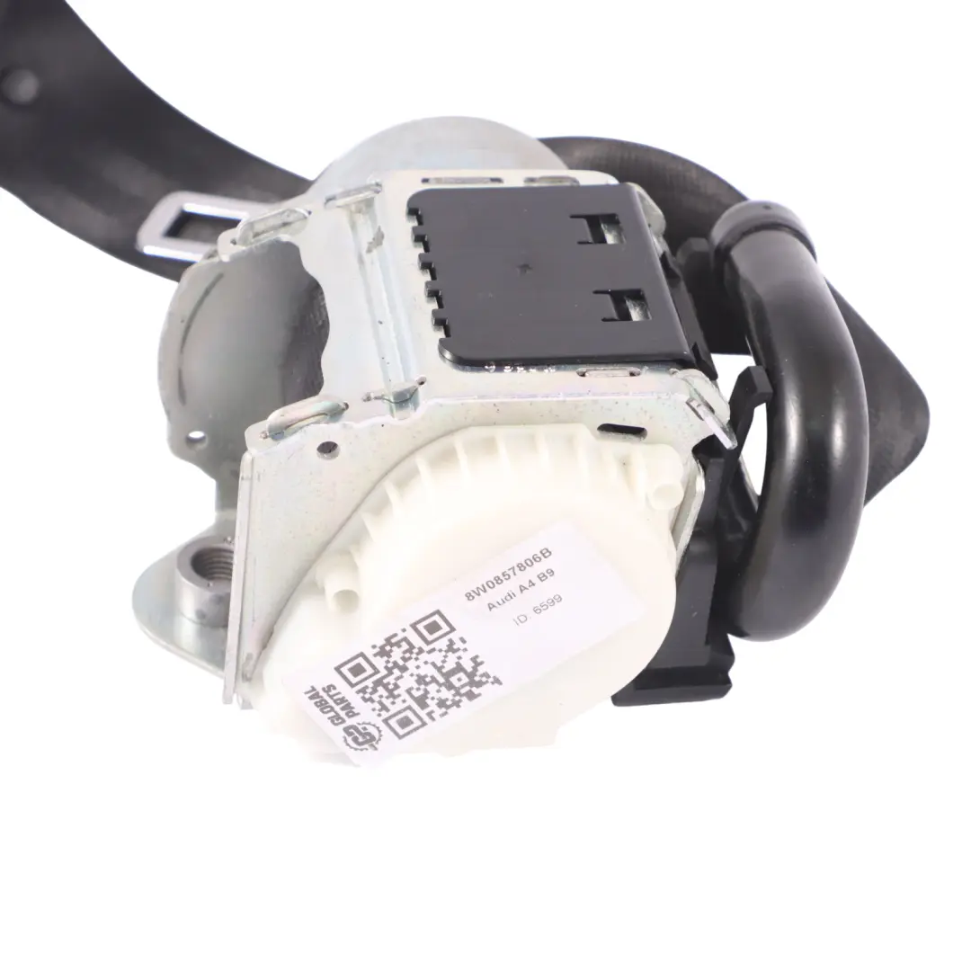 Belt Seatbelt Black Rear Right O/S to Audi A4 B9 Seat with Part number 8W0857806B Audi A4 B9 Seat Belt Seatbelt Black Rear Right O/S - SKU 8W0857806B - Part number 8W0857806B