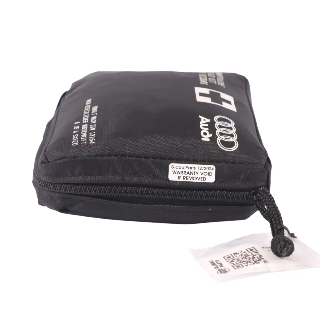 Audi Q5 FY Universal First Aid Emergency Medical Kit Black Pouch - SKU 8W0860282B - Part number 8W0860282B