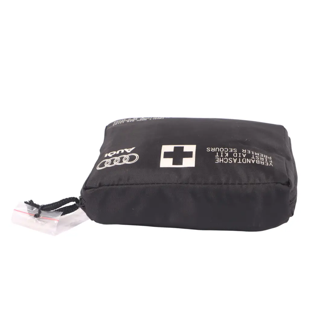 Audi Q5 FY Universal First Aid Emergency Medical Kit Black Pouch - SKU 8W0860282B - Part number 8W0860282B