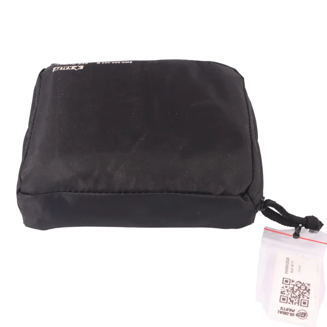 Audi Q5 FY Kit medico d'emergenza universale di primo Borsa nera - SKU 8W0860282B - Numero di parte 8W0860282B