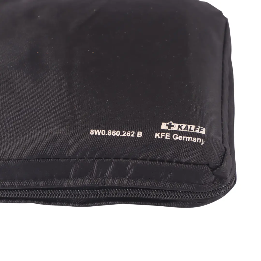 Audi Q5 FY Universal First Aid Emergency Medical Kit Black Pouch - SKU 8W0860282B - Part number 8W0860282B