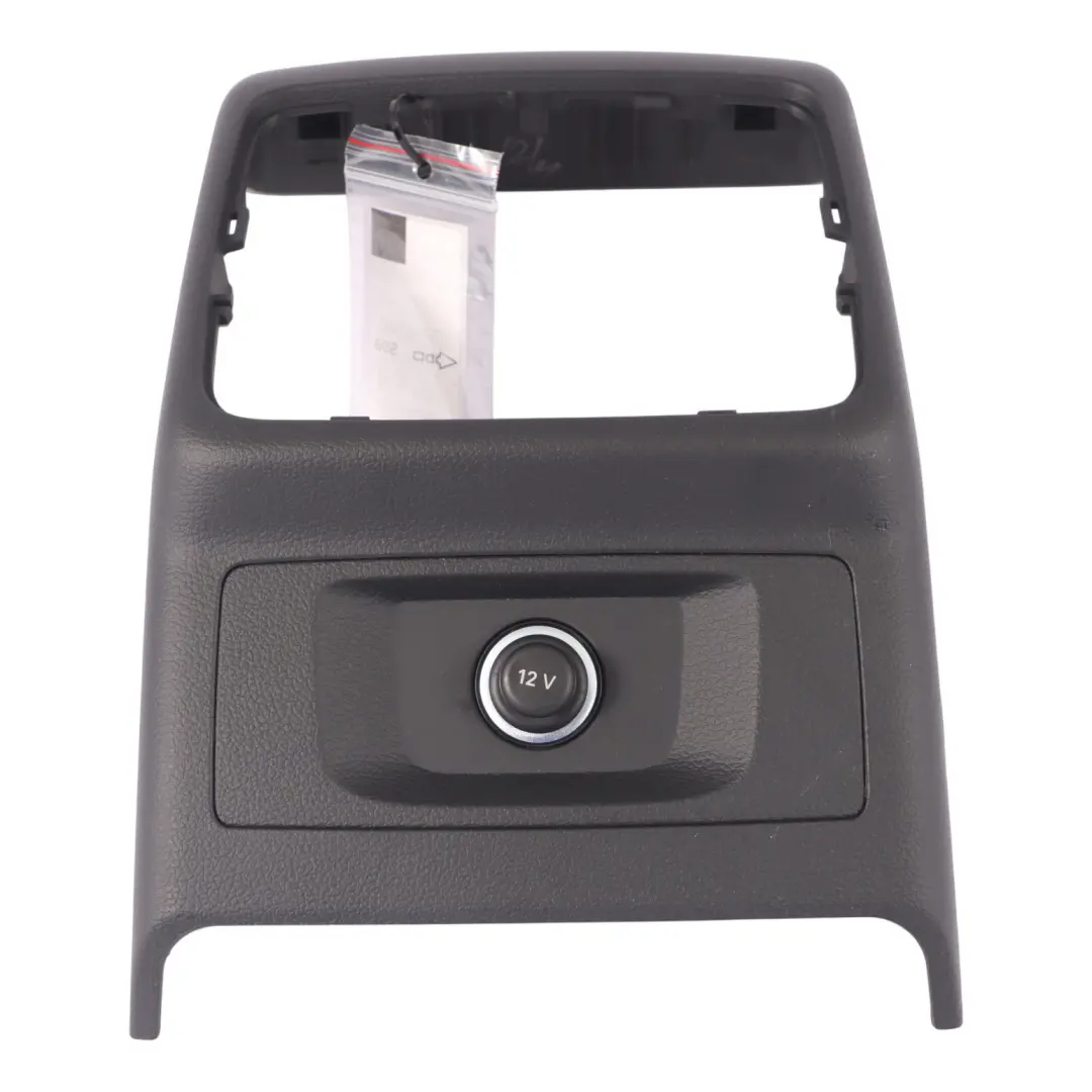 Audi A4 B9 Rear Centre Console Fresh Air Vent Cover Trim 12V Socket - SKU 8W0863324 - Part number 8W0863324
