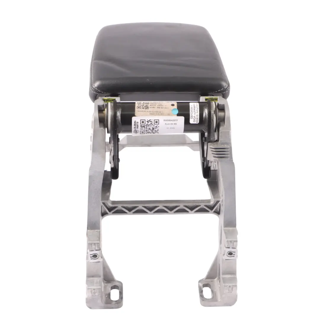 Audi A4 B9 Armrest Front Cover Centre Console Arm Rest Tray Leather - SKU 8W0864207F - Part number 8W0864207F