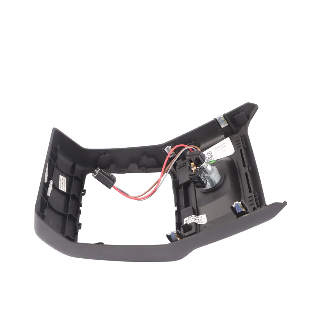 Audi A4 B9 Centre Console Rear Air Vent Storage Tray Trim Black - SKU 8W0864376 - Part number 8W0864376