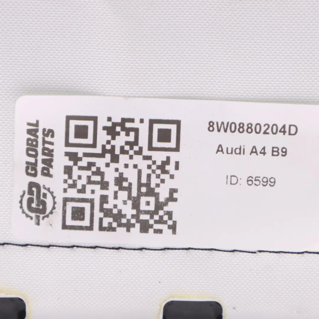 Salpicadero Módulo de Aire Lado Pasajero para Audi A4 B9 con número de pieza 8W0880204D Audi A4 B9 Salpicadero Módulo de Aire Lado Pasajero - SKU 8W0880204D - Número de pieza 8W0880204D