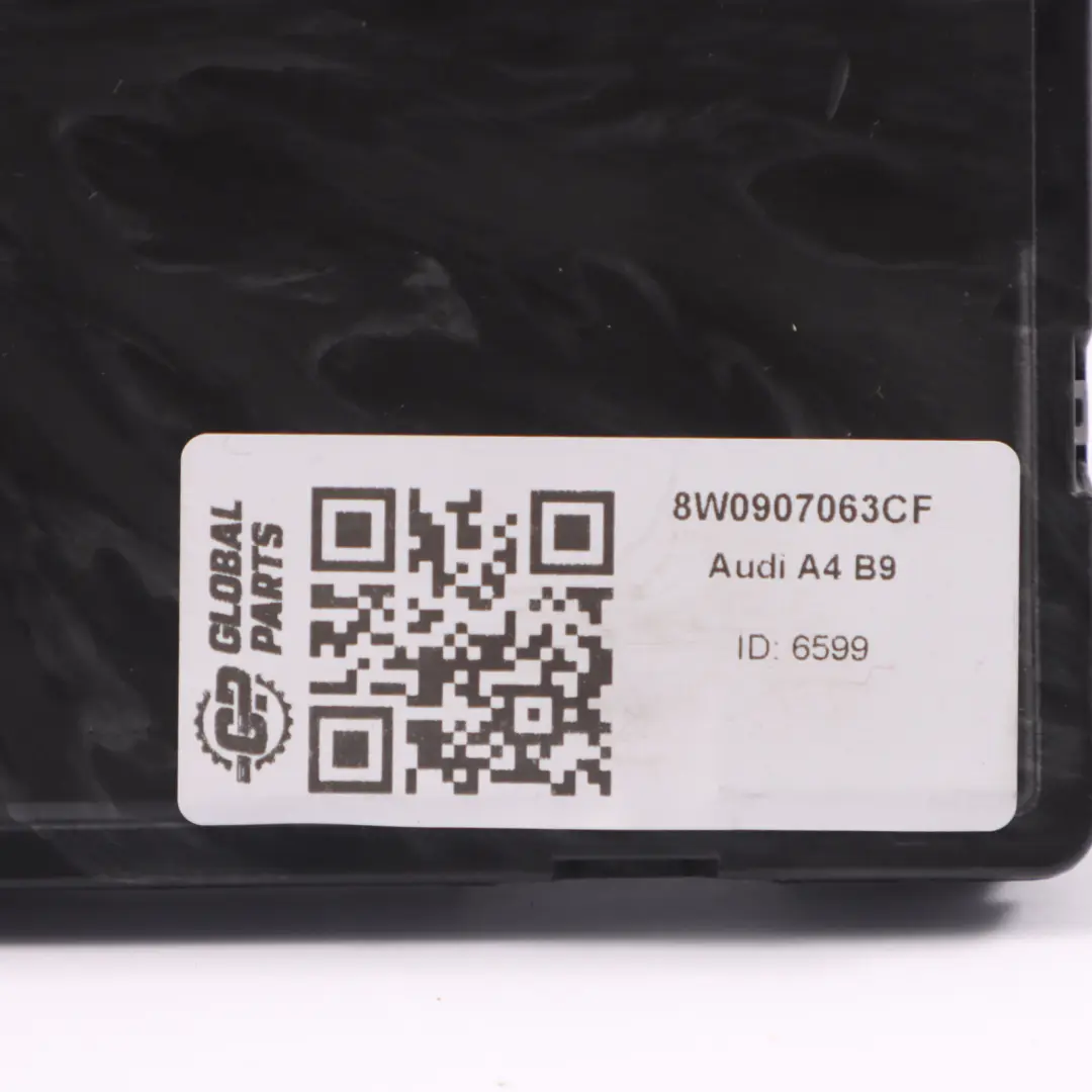 Audi A4 B9 Body Control Comfort Unit Module BCM Unit ECU - SKU 8W0907063CF - Part number 8W0907063CF