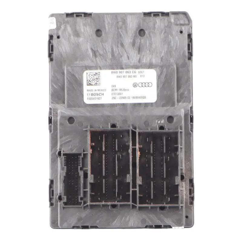 Audi Q5 2.0 TFSI Module De Commande Carrosserie Essence FY DAXB - SKU 8W0907063CG - Numéro de pièce 8W0907063CG
