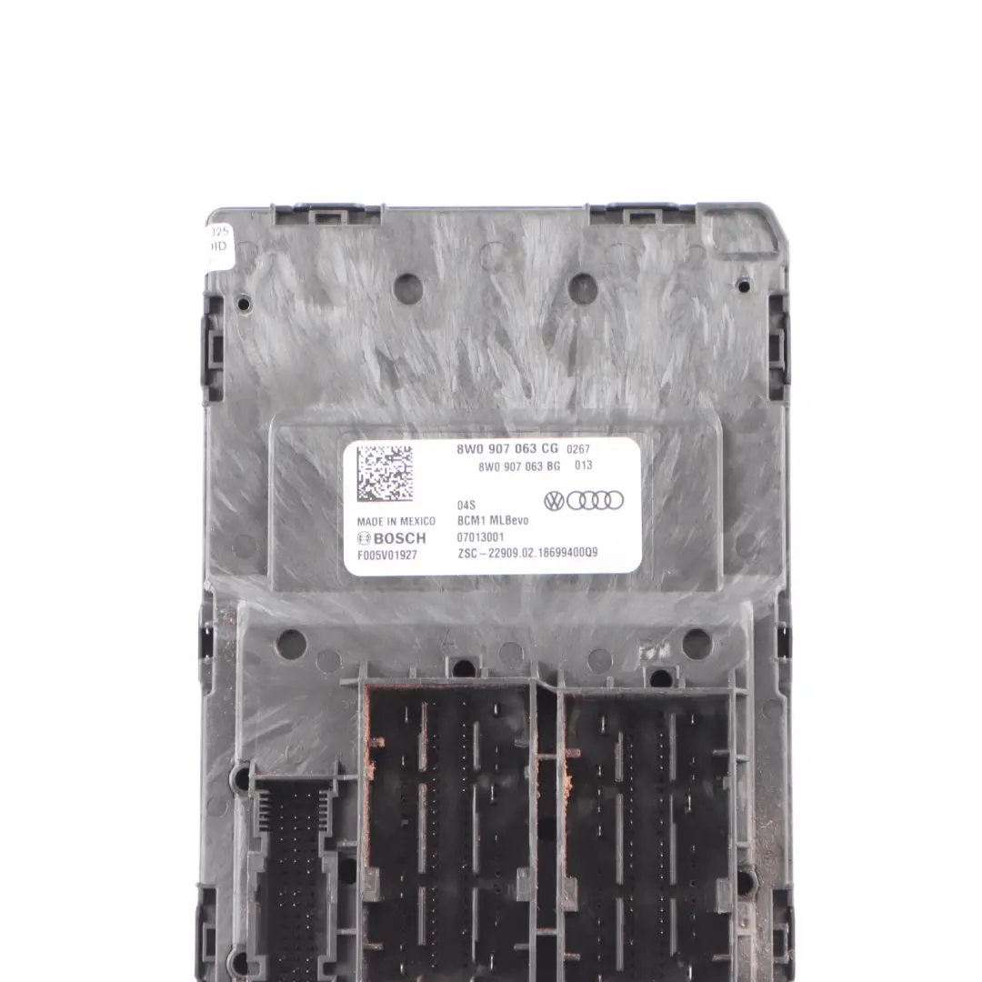 Audi Q5 2.0 TFSI Module De Commande Carrosserie Essence FY DAXB - SKU 8W0907063CG - Numéro de pièce 8W0907063CG