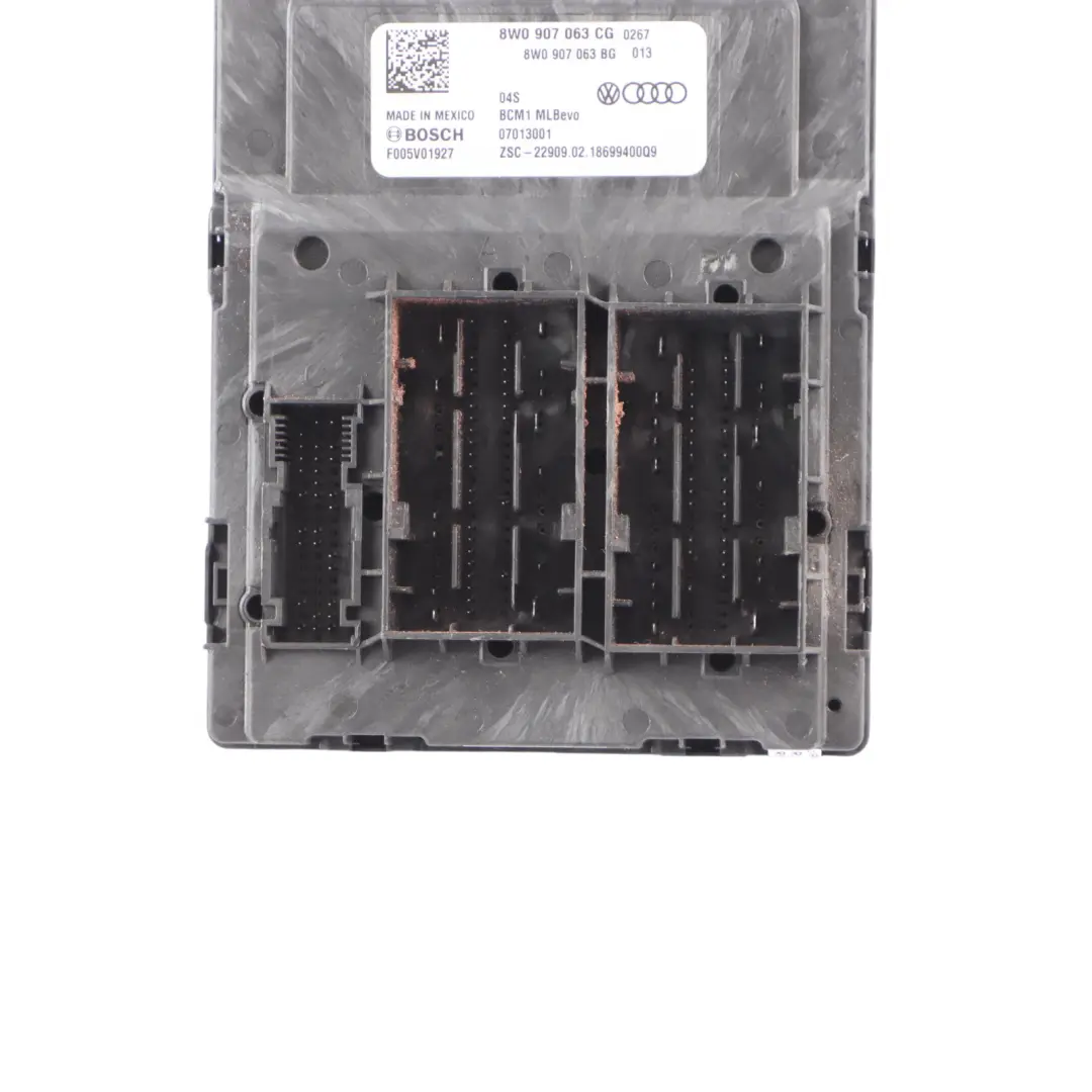 Audi Q5 2.0 TFSI Module De Commande Carrosserie Essence FY DAXB - SKU 8W0907063CG - Numéro de pièce 8W0907063CG