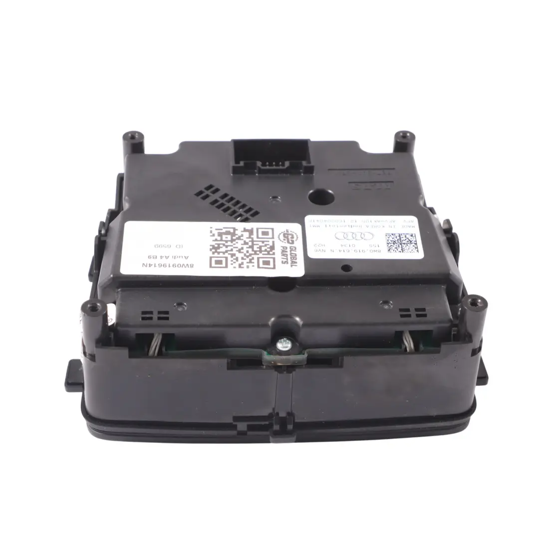 Control Panel Multimedia Radio Sat Nav Switch to Audi A4 B9 with Part number 8W0919614N Audi A4 B9 Control Panel Multimedia Radio Sat Nav Switch - SKU 8W0919614N - Part number 8W0919614N