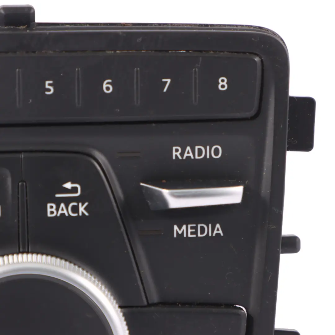 Panneau contrôle Interrupteur radio multimédia Sat Nav pour Audi A4 B9 à propos du numéro de pièce 8W0919614N Audi A4 B9 Panneau contrôle Interrupteur radio multimédia Sat Nav - SKU 8W0919614N - Numéro de pièce 8W0919614N