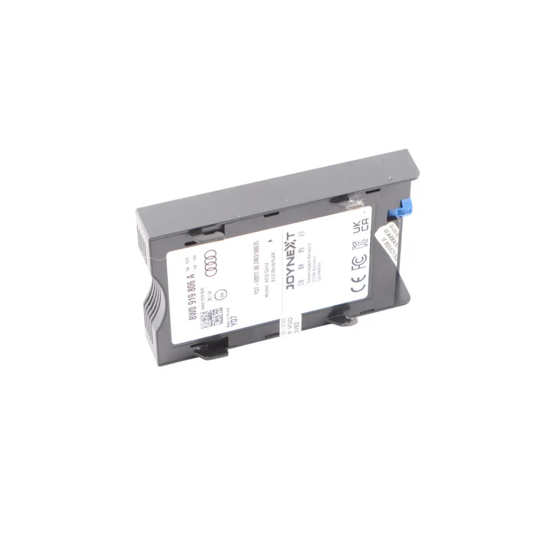 8Y A4 B9 8W Data Reader Module Body Control Unit to Audi S3 with Part number 8W0919806A Audi S3 8Y A4 B9 8W Data Reader Module Body Control Unit - SKU 8W0919806A - Part number 8W0919806A