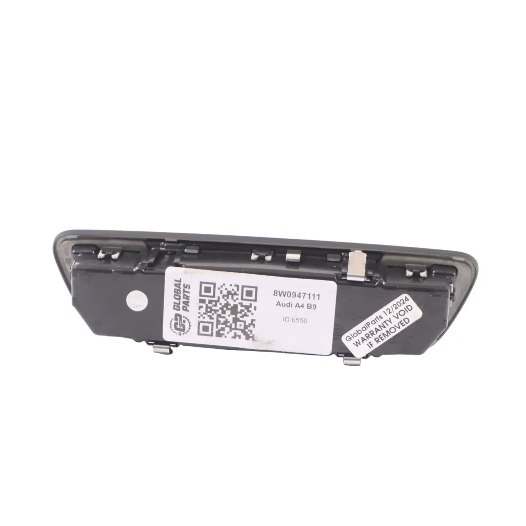  Roof Light Audi A4 B8 A5 8W Rear Interior Courtesy Lamp Unit Black 8W094711 - SKU 8W0947111 - Part number 8W0947111