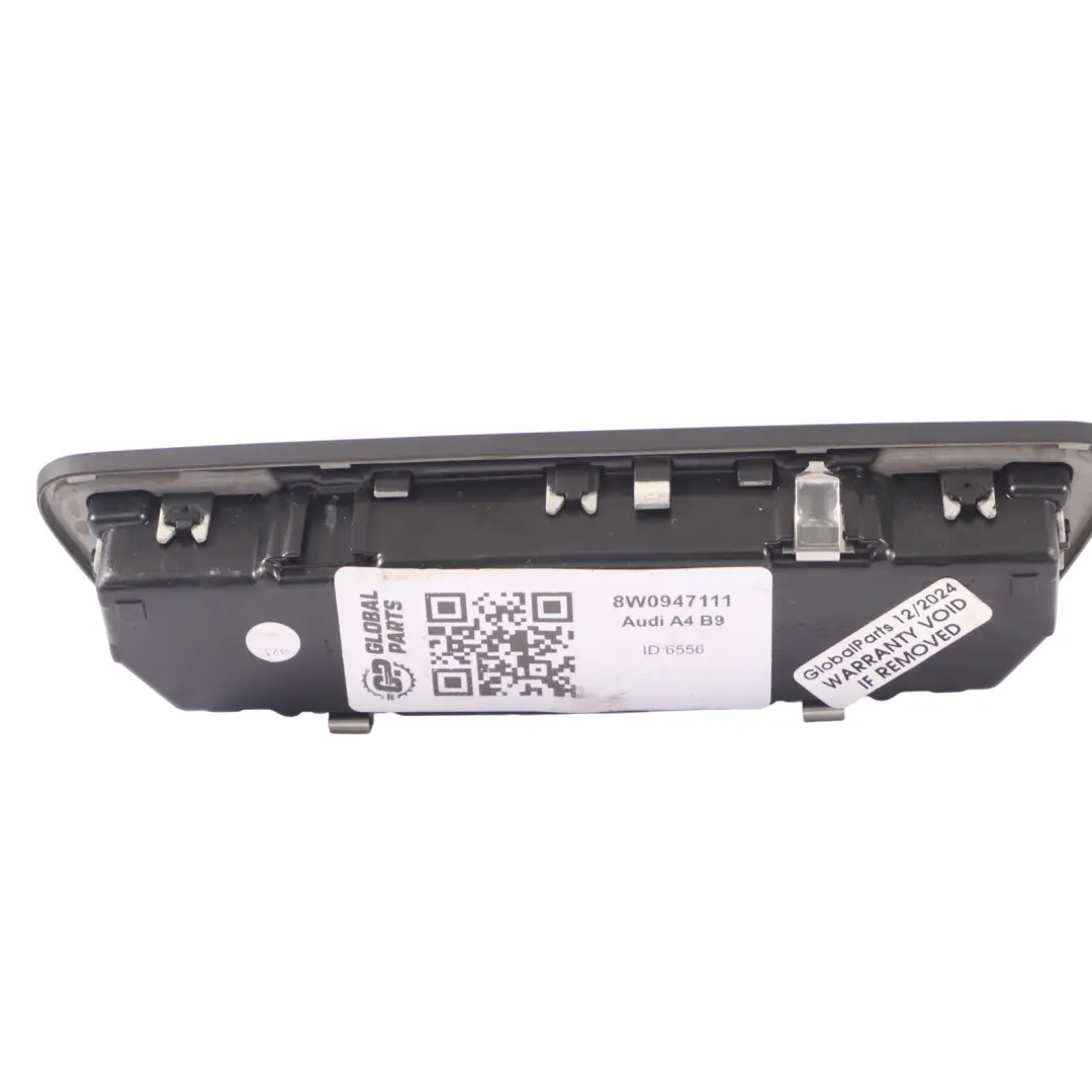  Roof Light Audi A4 B8 A5 8W Rear Interior Courtesy Lamp Unit Black 8W094711 - SKU 8W0947111 - Part number 8W0947111