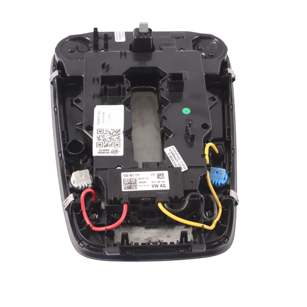 Interrupteur d'éclairage intérieur toit Lampe lecture pour Audi A4 B9 à propos du numéro de pièce 8W0947135D Audi A4 B9 Interrupteur d'éclairage intérieur toit Lampe lecture - SKU 8W0947135D - Numéro de pièce 8W0947135D