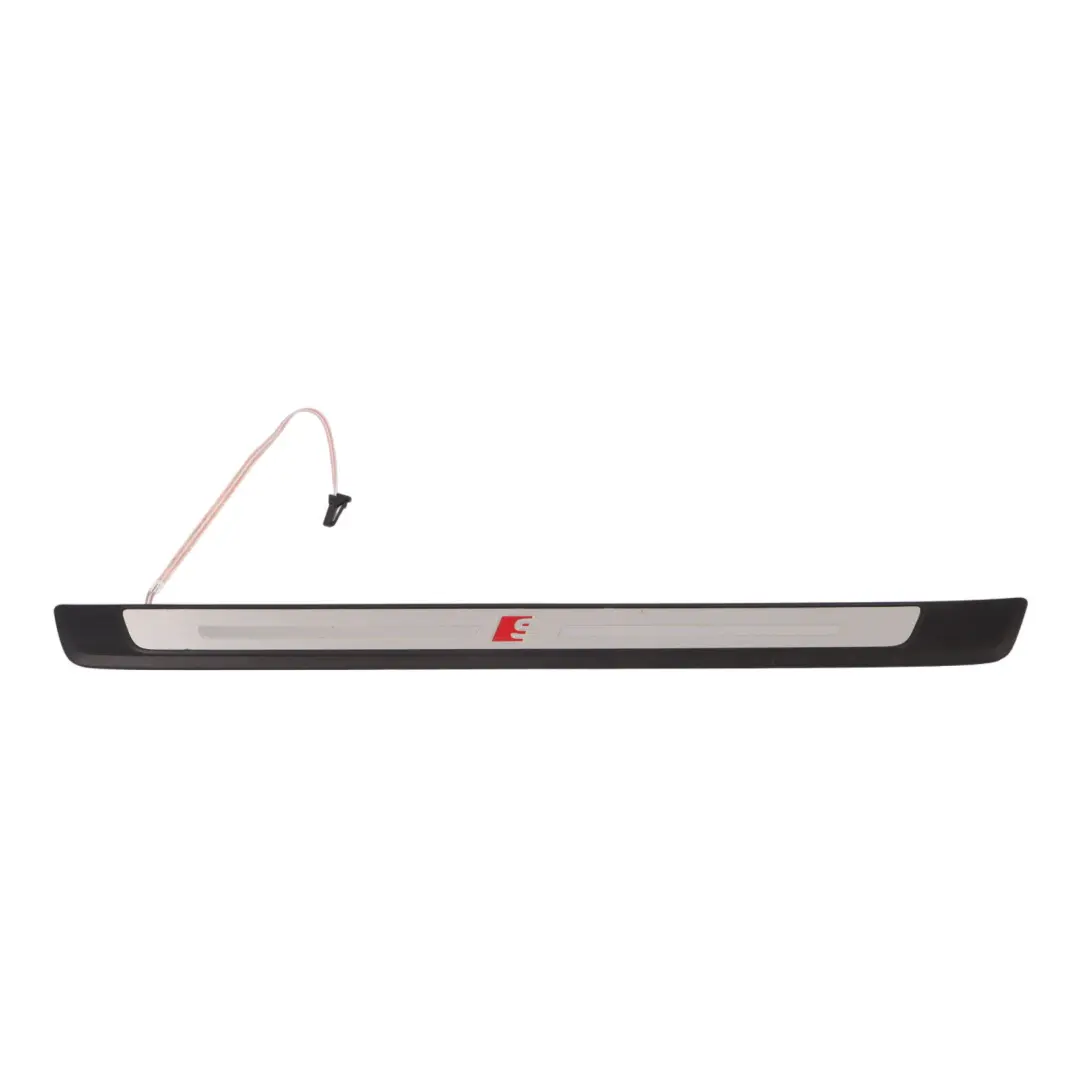 Plaque de seuil avant gauche pour Audi A4 B9 à propos du numéro de pièce 8W0947417A Audi A4 B9 Plaque de seuil avant gauche - SKU 8W0947417A - Numéro de pièce 8W0947417A