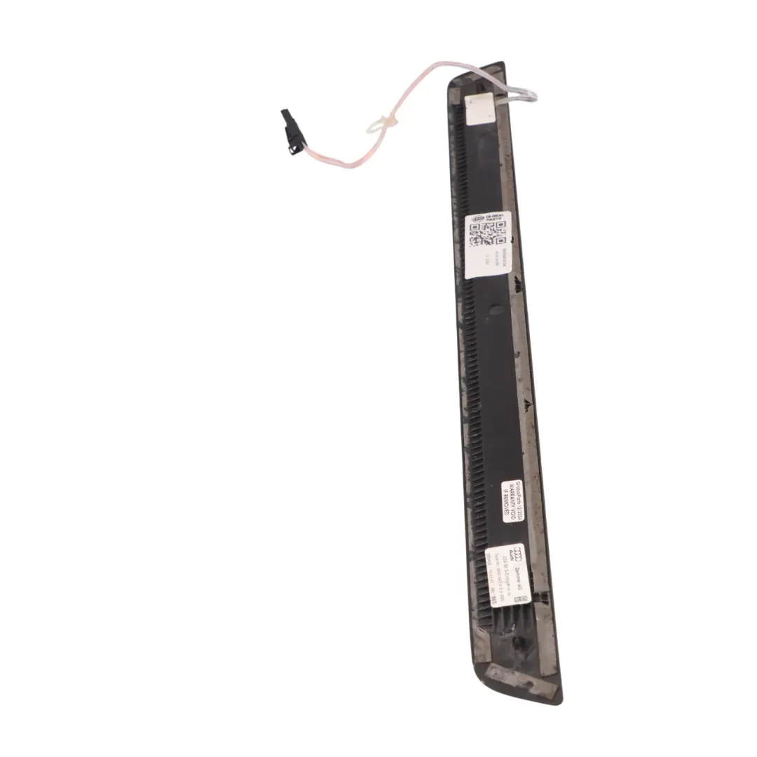 Front Door Sill Strip Right O/S Entrance Trim Plate to Audi A4 B9 with Part number 8W0947418A Audi A4 B9 Front Door Sill Strip Right O/S Entrance Trim Plate - SKU 8W0947418A - Part number 8W0947418A