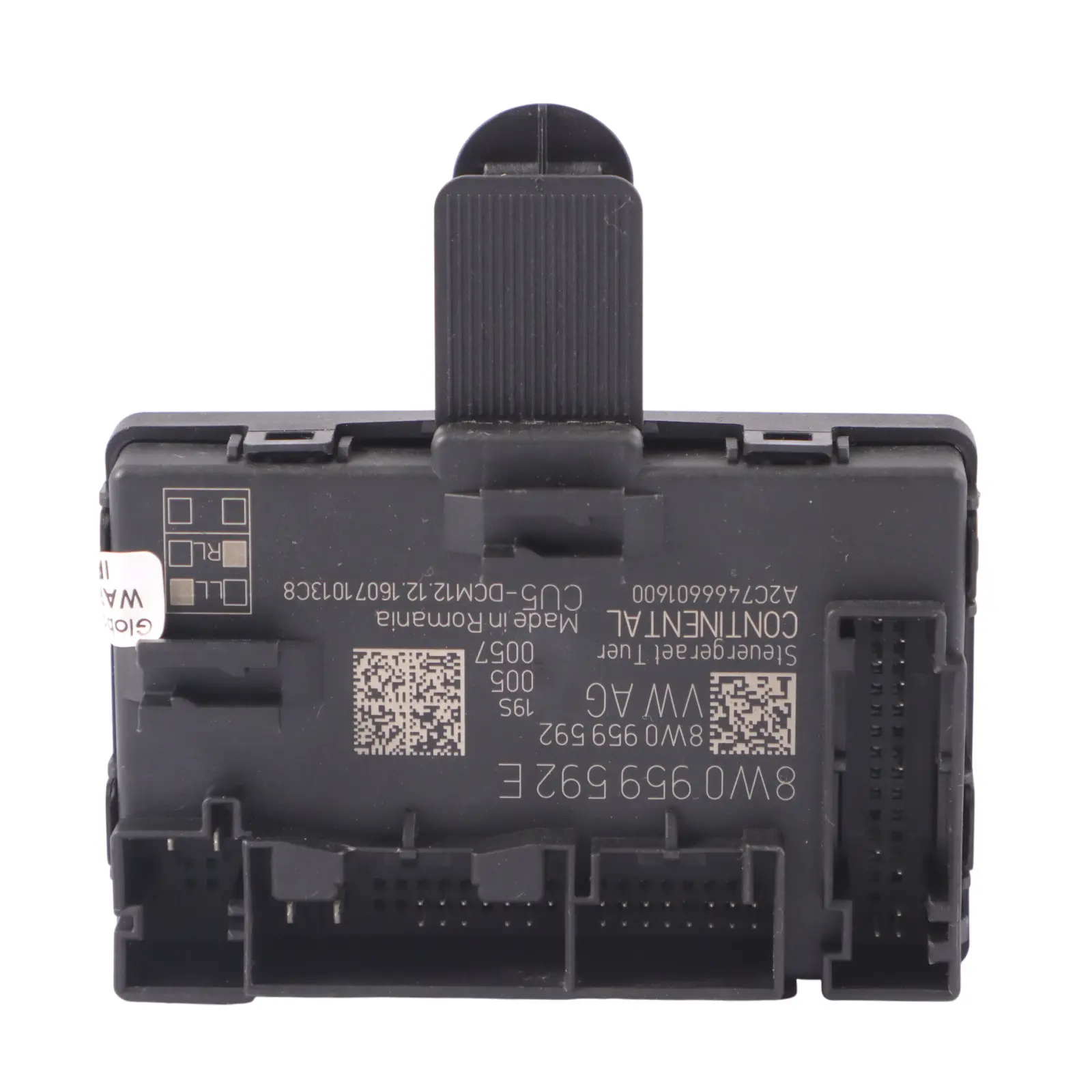 Audi A4 B9 Module de contrôle des portes avant côté passager ECU 8W0959592E