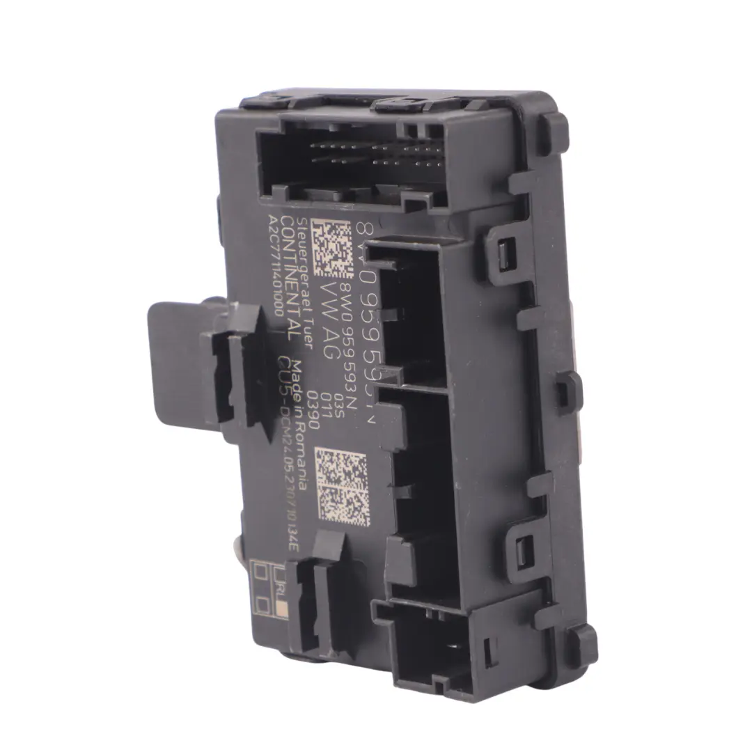 Modulo porta anteriore Unità di controllo ECU lato guida per Audi A4 B9 con numero di parte 8W0959593N Audi A4 B9 Modulo porta anteriore Unità di controllo ECU lato guida - SKU 8W0959593N - Numero di parte 8W0959593N