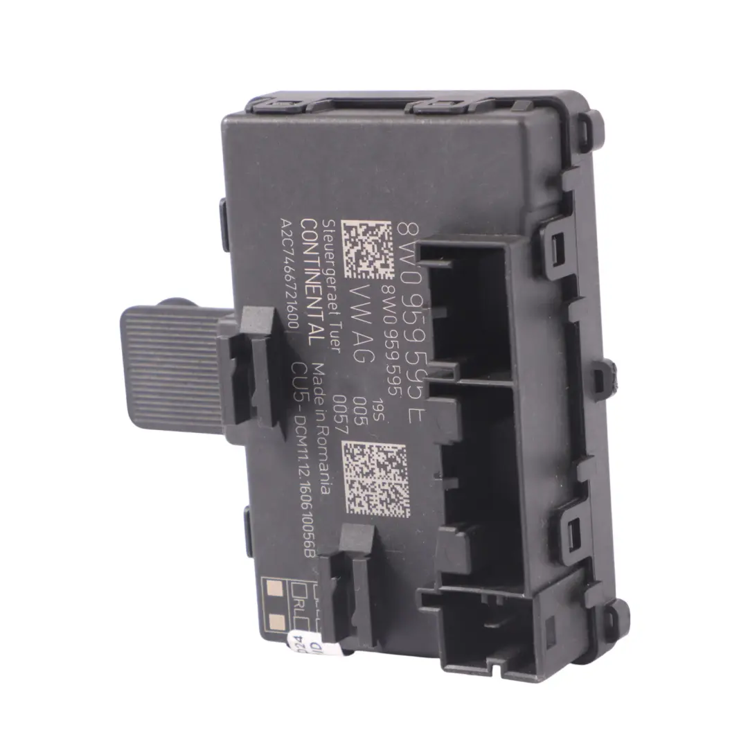 Moduł Sterownik Drzwi Tył Lewo Prawo do Audi A4 B9 o numerze 8W0959595E Audi A4 B9 Moduł Sterownik Drzwi Tył Lewo Prawo - SKU 8W0959595E - Numer Części 8W0959595E