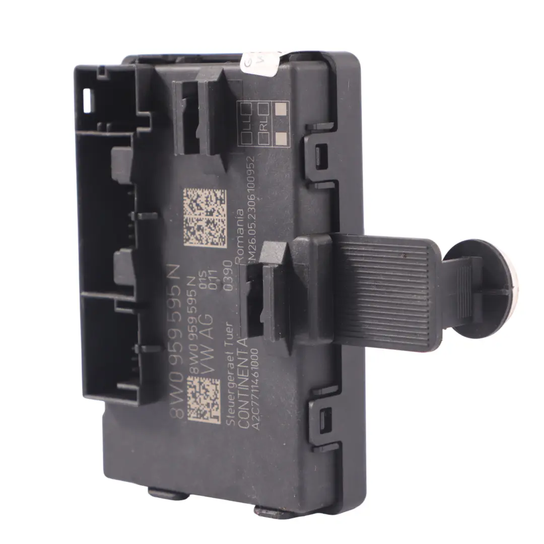 Audi A4 B9 Module Porte Arrière Droite Gauche Unité de Contrôle - SKU 8W0959595N - Numéro de pièce 8W0959595N