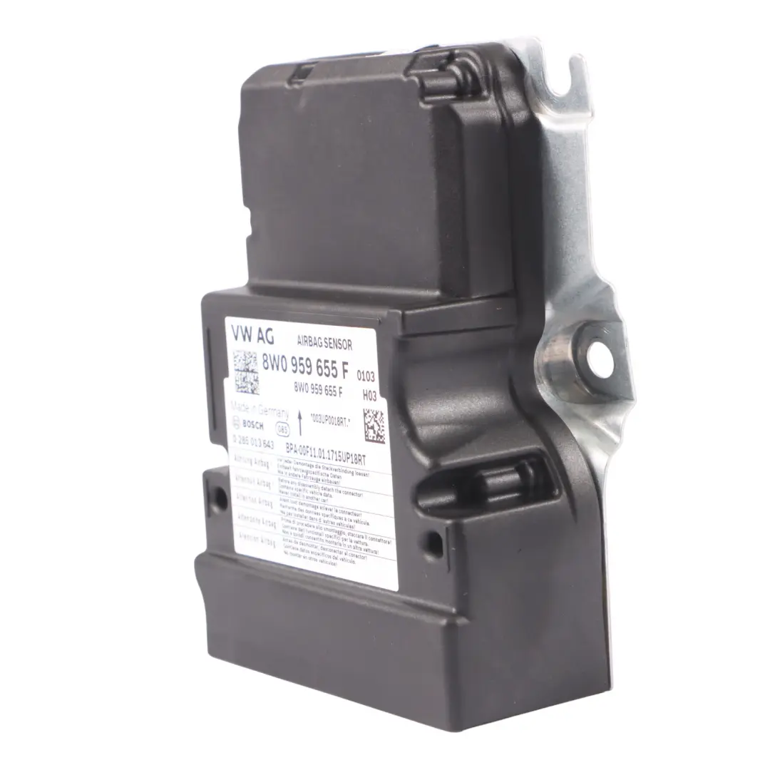 Module De Contrôle De Collision Module D'Air ECU pour Audi A4 B9 à propos du numéro de pièce 8W0959655F Audi A4 B9 Module De Contrôle De Collision Module D'Air ECU - SKU 8W0959655F - Numéro de pièce 8W0959655F