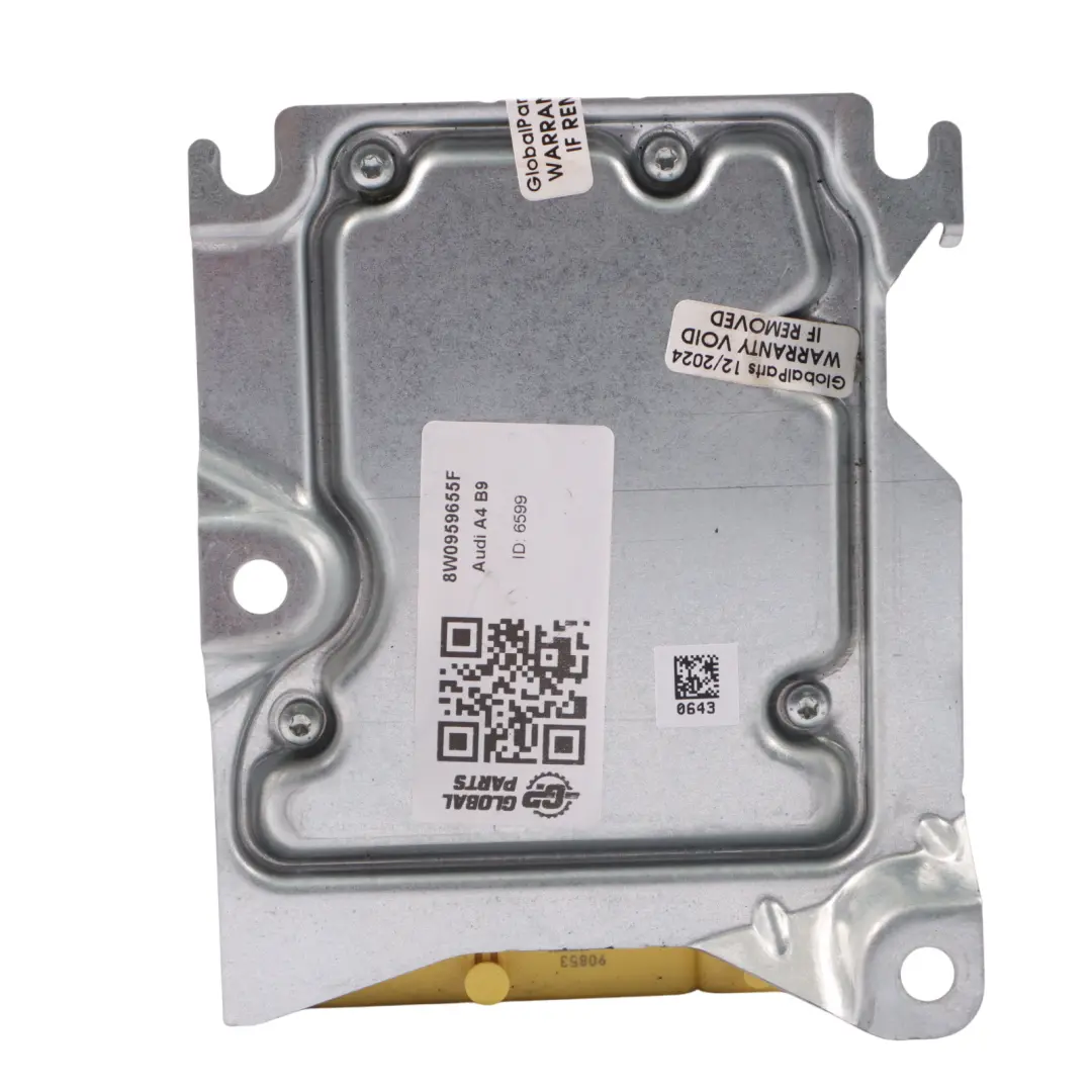 Modul Crash Control Modul Einheit ECU für Audi A4 B9 Air mit Teilenummer 8W0959655F Audi A4 B9 Air Modul Crash Control Modul Einheit ECU - SKU 8W0959655F - Teilenummer 8W0959655F