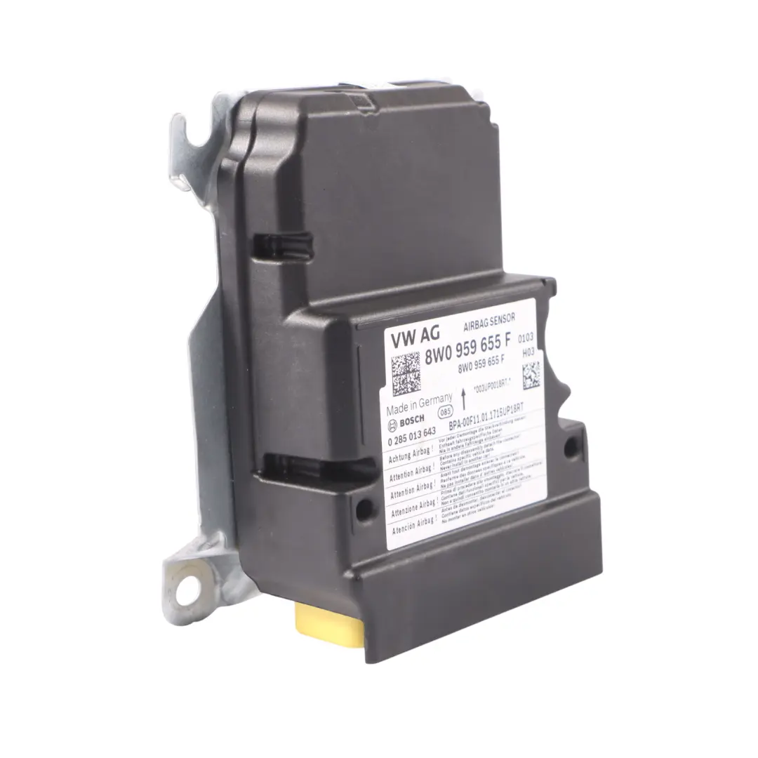 Module De Contrôle De Collision Module D'Air ECU pour Audi A4 B9 à propos du numéro de pièce 8W0959655F Audi A4 B9 Module De Contrôle De Collision Module D'Air ECU - SKU 8W0959655F - Numéro de pièce 8W0959655F