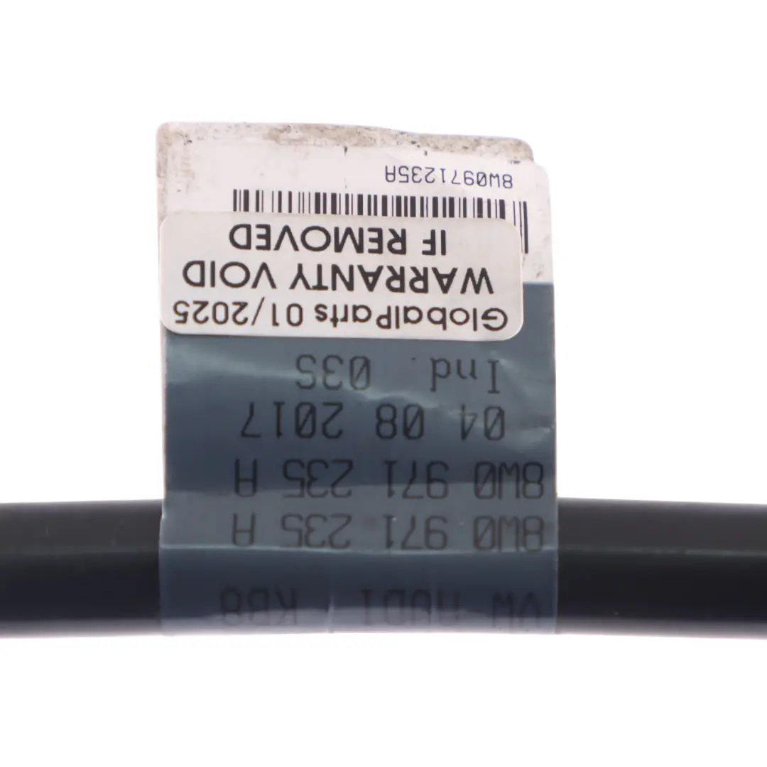 Audi A4 B9 Câble de la borne négative de la batterie Loom de câblage - SKU 8W0971235A - Numéro de pièce 8W0971235A
