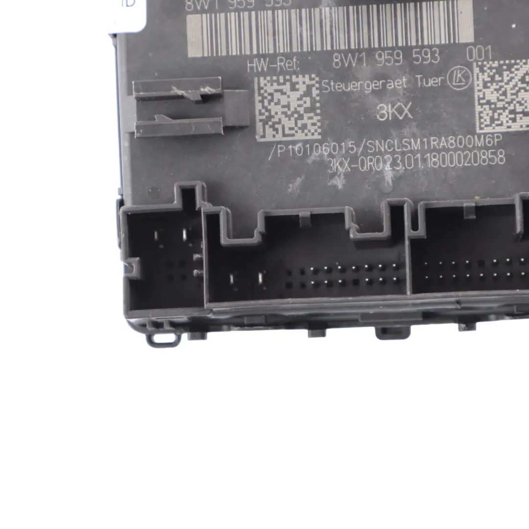 Unidad De Control De Puerta Delantera Lado Derecho para Audi Q5 FY con número de pieza 8W1959593 Audi Q5 FY Unidad De Control De Puerta Delantera Lado Derecho - SKU 8W1959593 - Número de pieza 8W1959593
