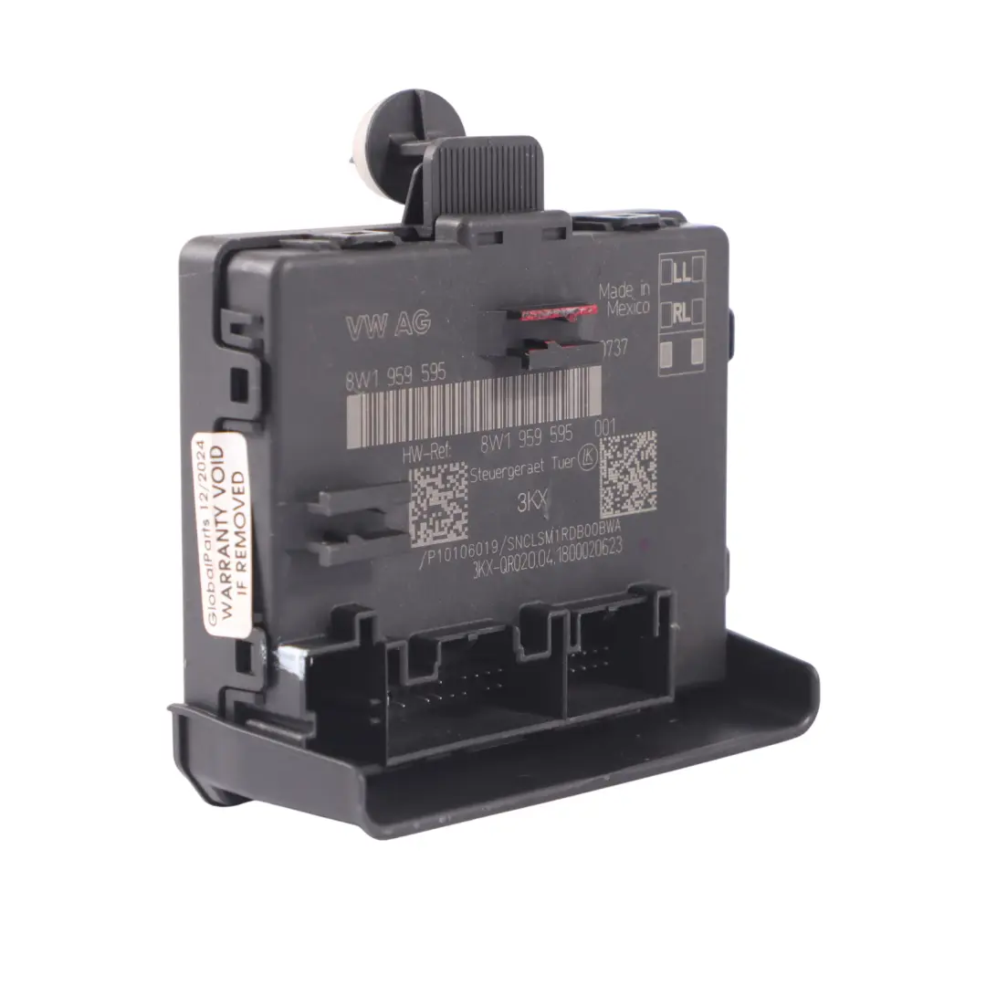 Door Control Module Unit Left Right N/O/S to Audi Q5 FY Rear with Part number 8W1959595 Audi Q5 FY Rear Door Control Module Unit Left Right N/O/S - SKU 8W1959595 - Part number 8W1959595