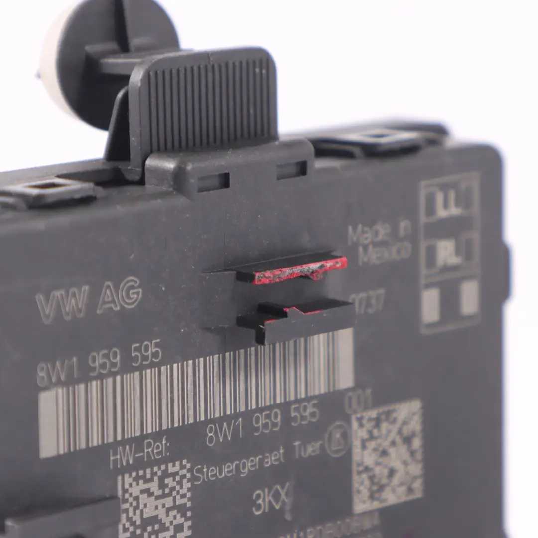 Unidad de Control de la Puerta Trasera Izquierda Derecha para Audi Q5 FY con número de pieza 8W1959595 Audi Q5 FY Unidad de Control de la Puerta Trasera Izquierda Derecha - SKU 8W1959595 - Número de pieza 8W1959595