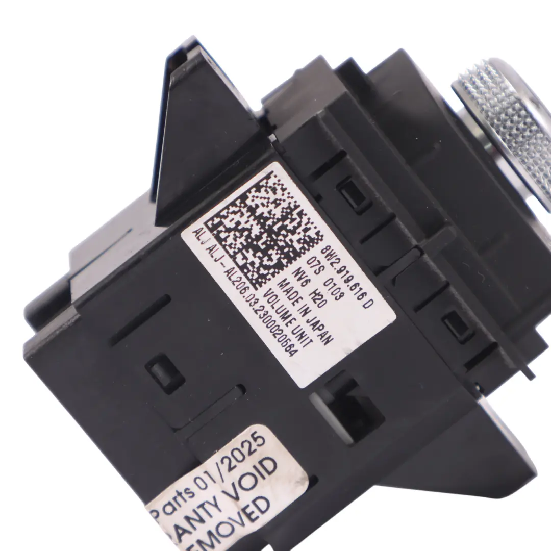 Pokrętło Głośności Panel Sterowania Radiem do Audi A4 B9 o numerze 8W2919616D Audi A4 B9 Pokrętło Głośności Panel Sterowania Radiem - SKU 8W2919616D - Numer Części 8W2919616D